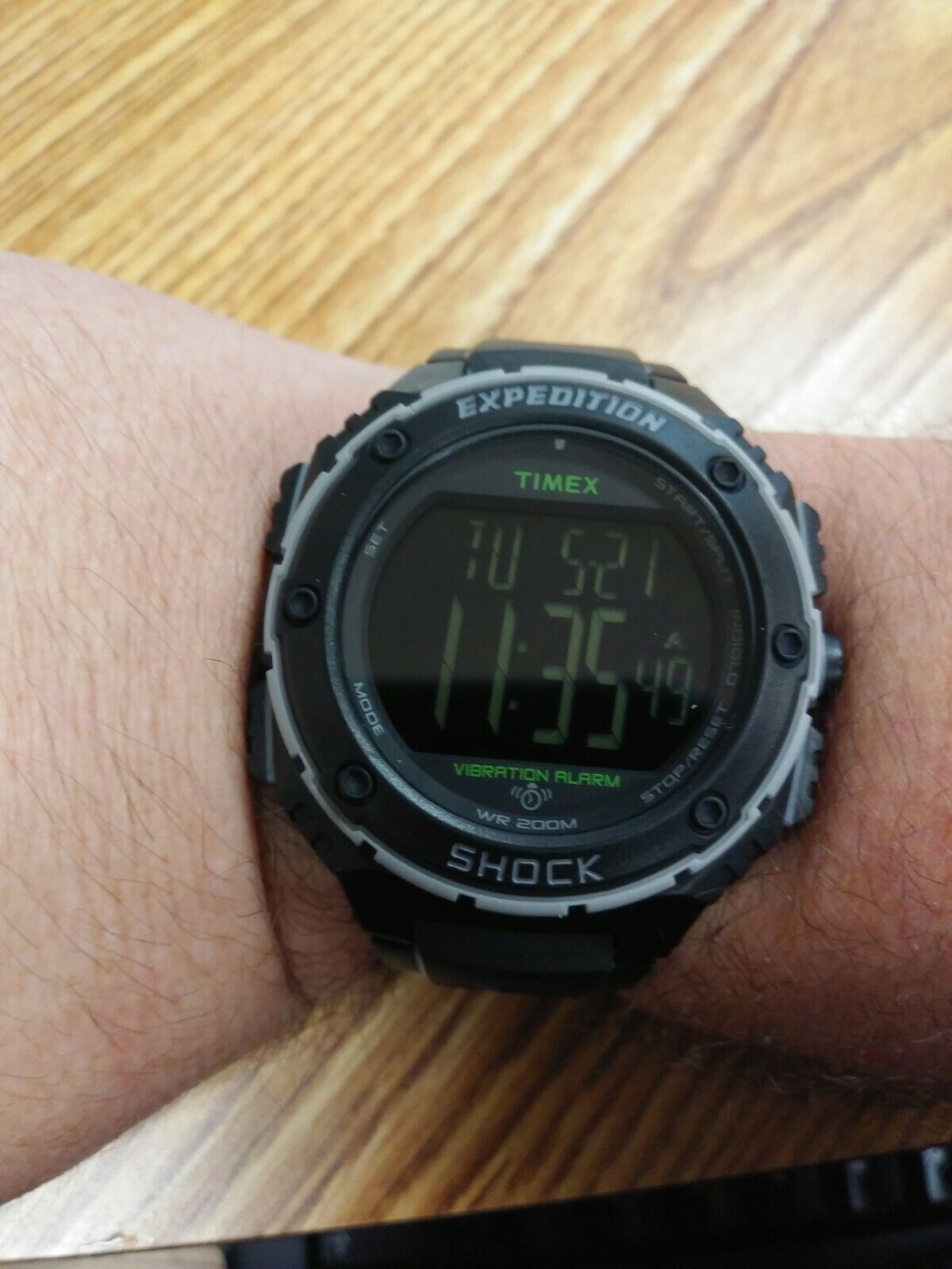 timex shock xl
