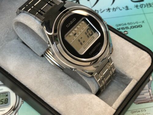NOS 01-502 CASIO Casiotron 1976 Digital LCD Quartz watch uhr MOT