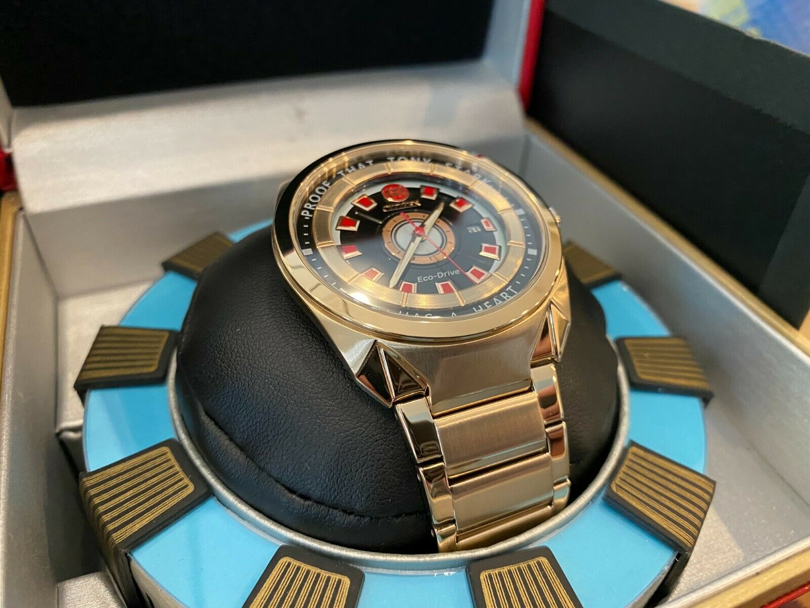 Citizen Watch Marvel Tony Stark Iron Man I Love You 3000 LE 1500