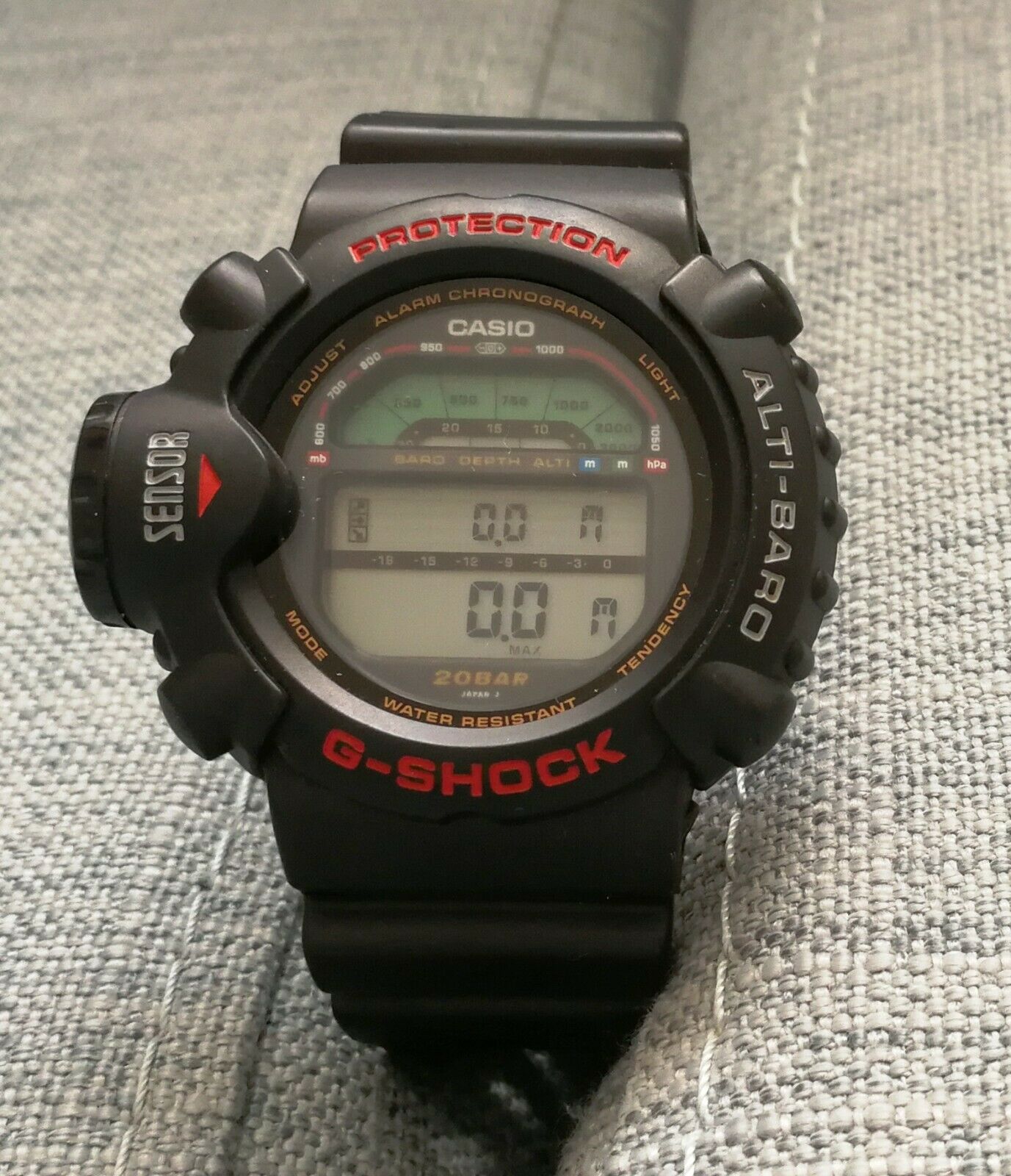 new casio g shock dw 6500 sky force altimeter barometer lcd watch 1161 japan WatchCharts