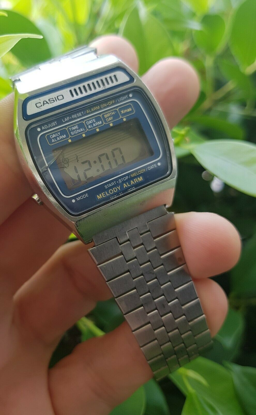 Vintage Collectors Casio Melody Alarm Mod 82 H104 Japan Digital 