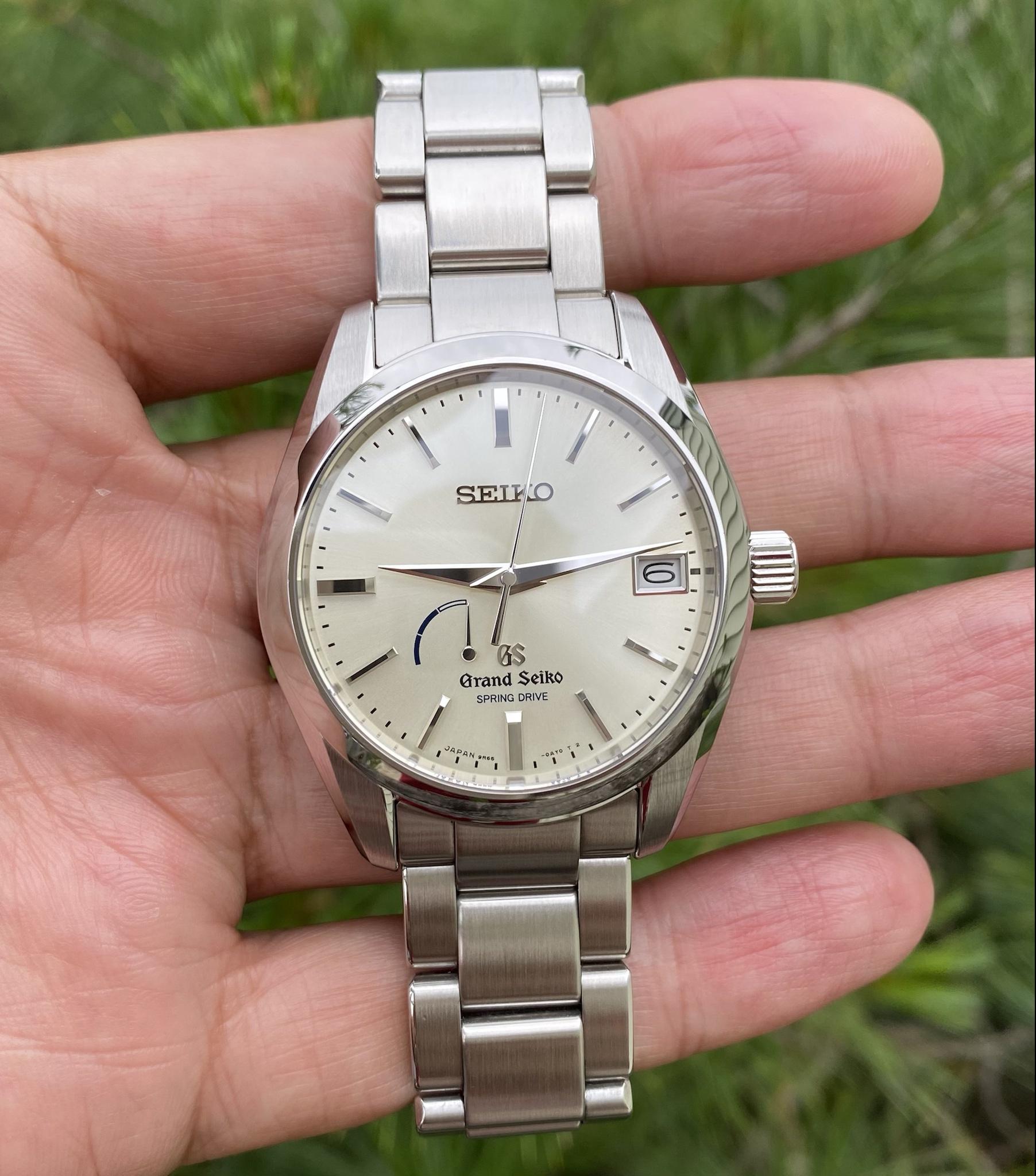 For Trade - Grand Seiko Spring Drive - SBGA083 - Champagne Dial |  WatchCharts