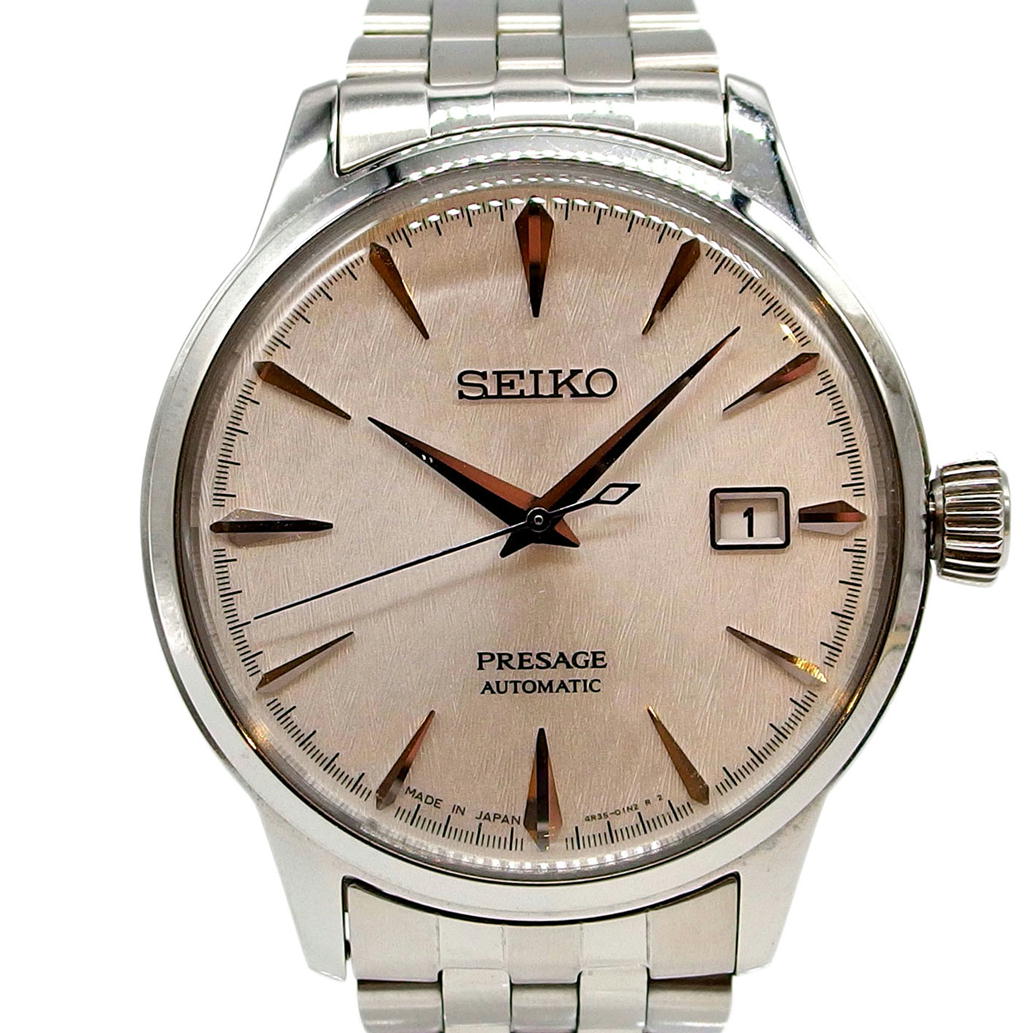 SEIKO PRESAGE PRESAGE STAR BAR Limited Ref. SARY103 / 4R35-03C0 Automatic /  Self-winding Silver Dial [6 months warranty for peace of mind] [Men's □]  [Watch] [Used] [B rank] [02] | WatchCharts