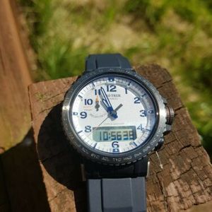 Casio Pro Trek Climber Line Watch Prw 50yae 2dr Watchcharts