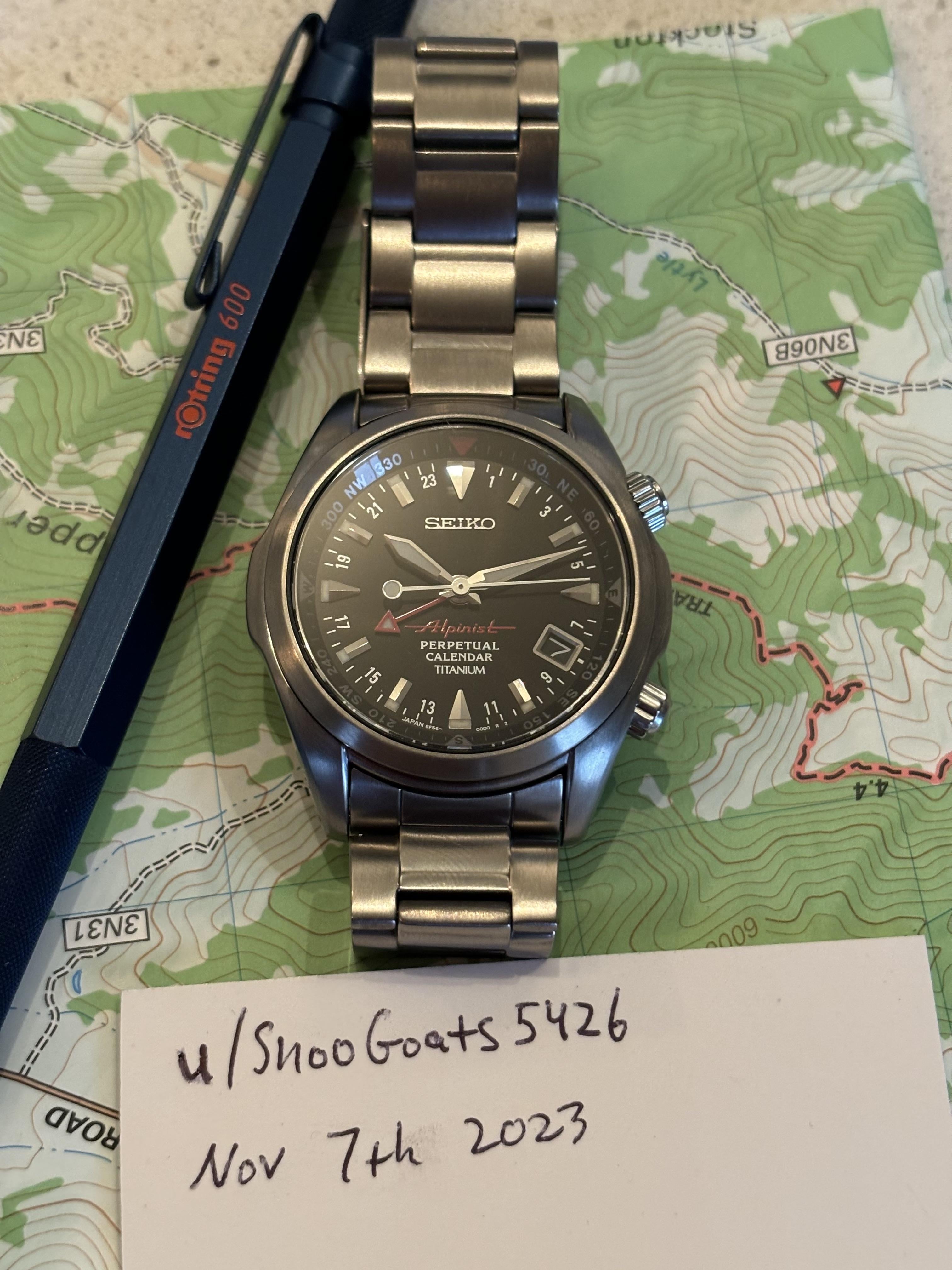 Seiko Prospex Alpinist GMT SBCJ019