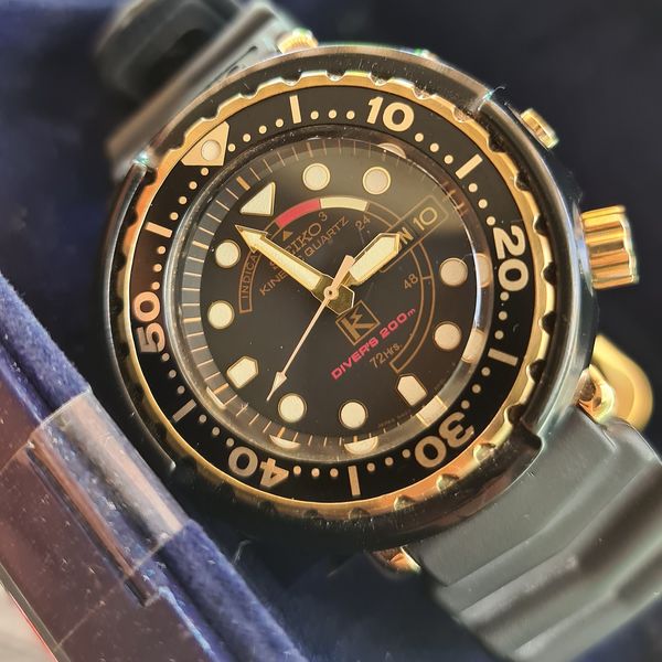 FS: Seiko Kinetic Golden Tuna 5m23-6A19 | WatchCharts Marketplace