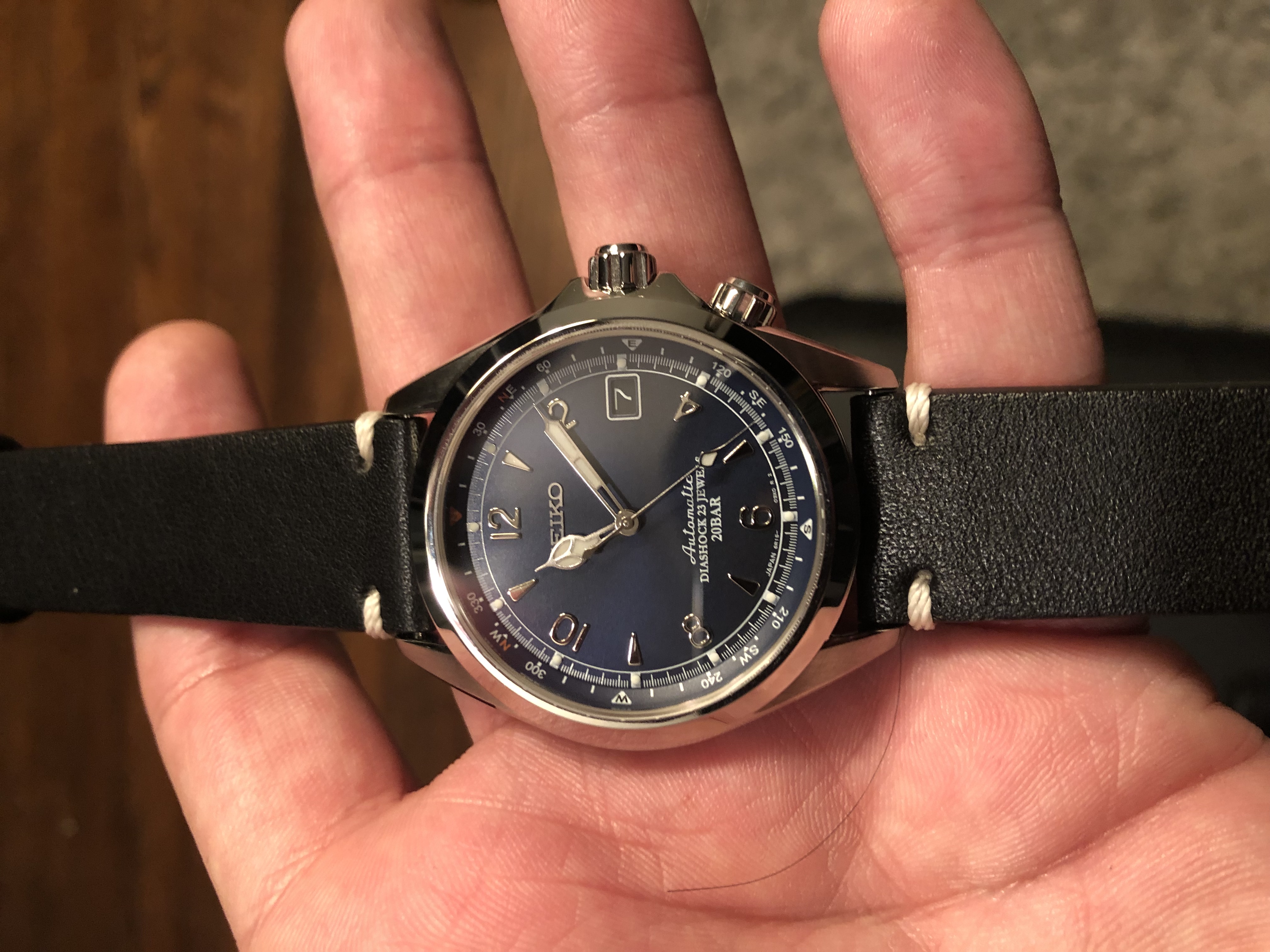 FS Seiko Alpinist Blue Limited Edition SPB089 & Strapcode Super 3D Oyster WatchCharts