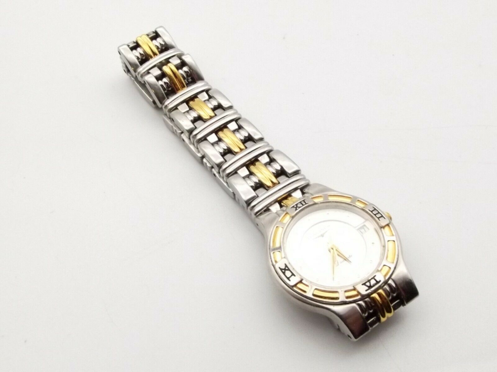 Longines Laureate HT4510 Quartz Watch Stainless Brass Swiss 0152