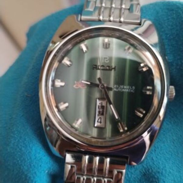 Ricoh Orologio Vintage Oversize Tipo Rado | WatchCharts Marketplace