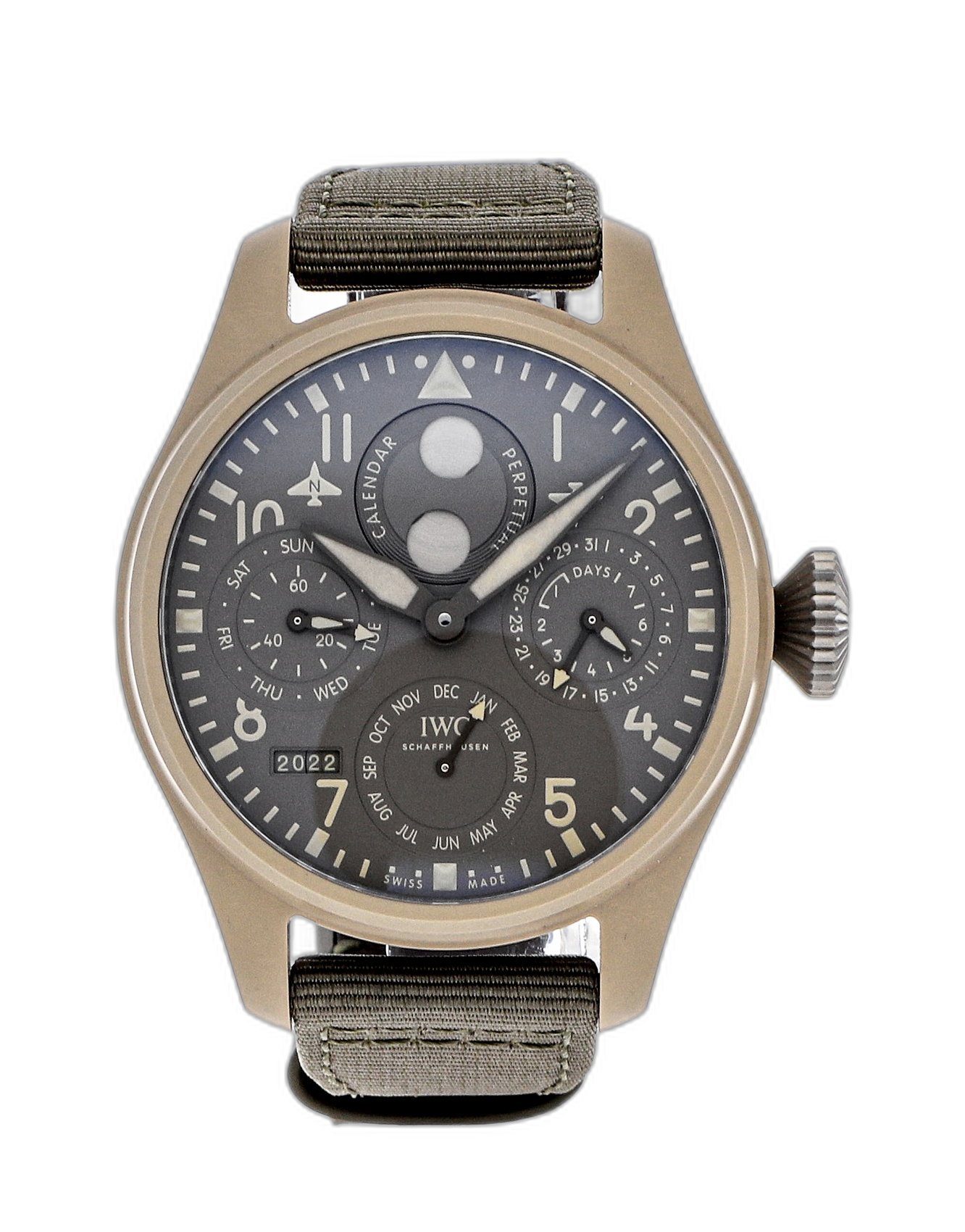 IWC Big Pilot's Watch Perpetual Calendar TOP GUN Edition "Mojave Desert Iwc Big Pilot Top Gun Perpetual Calendar Price