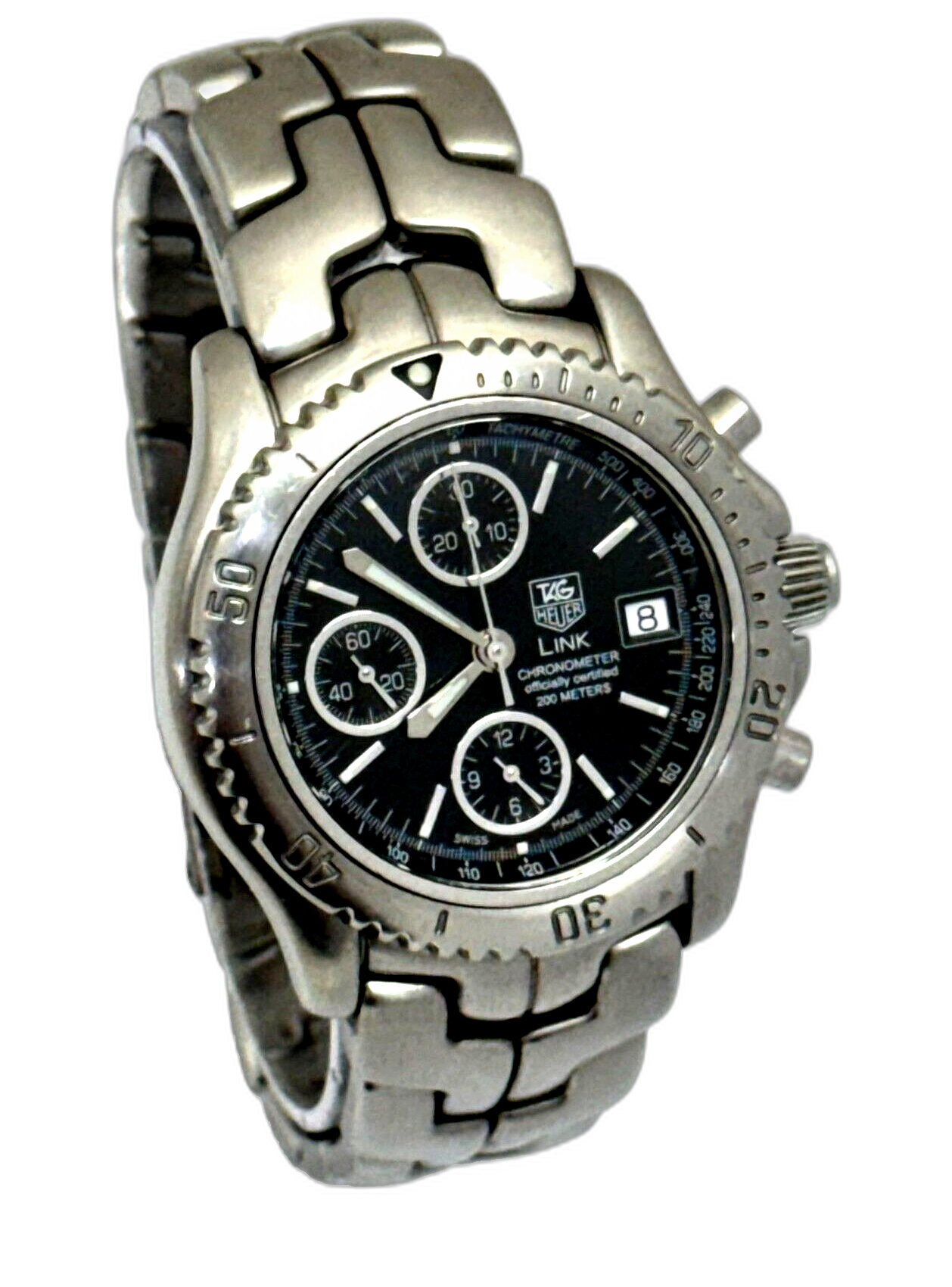 TAG Heuer Link Chronograph CT5111 Price as of July 2026 | WatchCharts