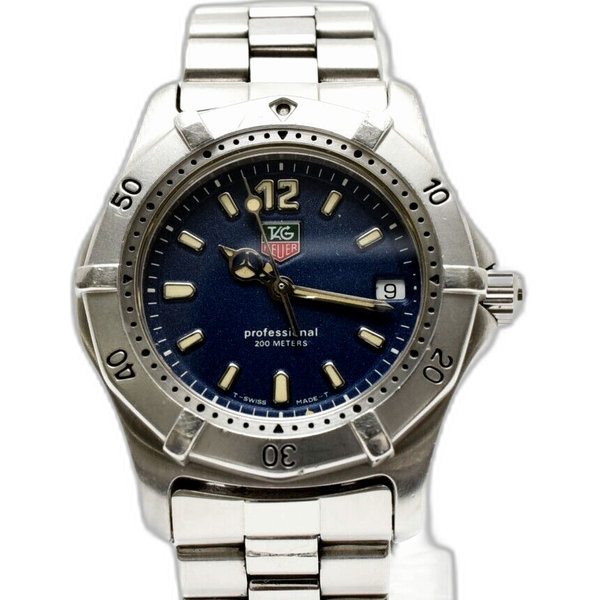 TAG Heuer プロフェッショナル 200m WK1213 箱付 現状品 TAG Heuer 2000 Series WK1213 Price as of May 2026 | WatchCharts