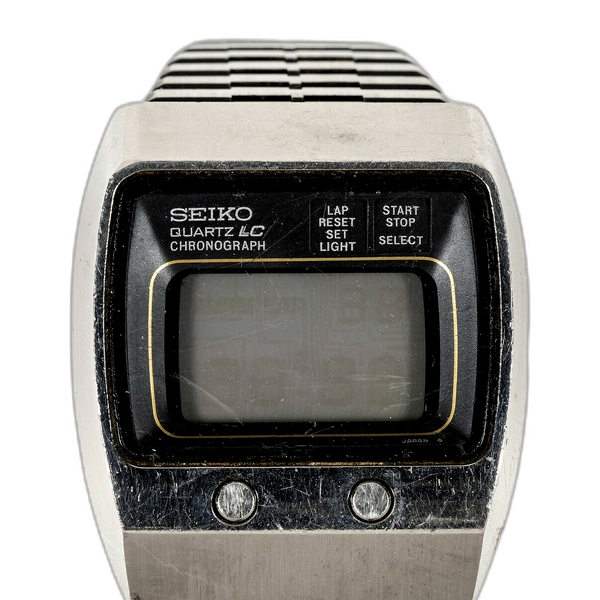 Seiko LCD Quartz Chronograph 0634 5019 Price Guide Market