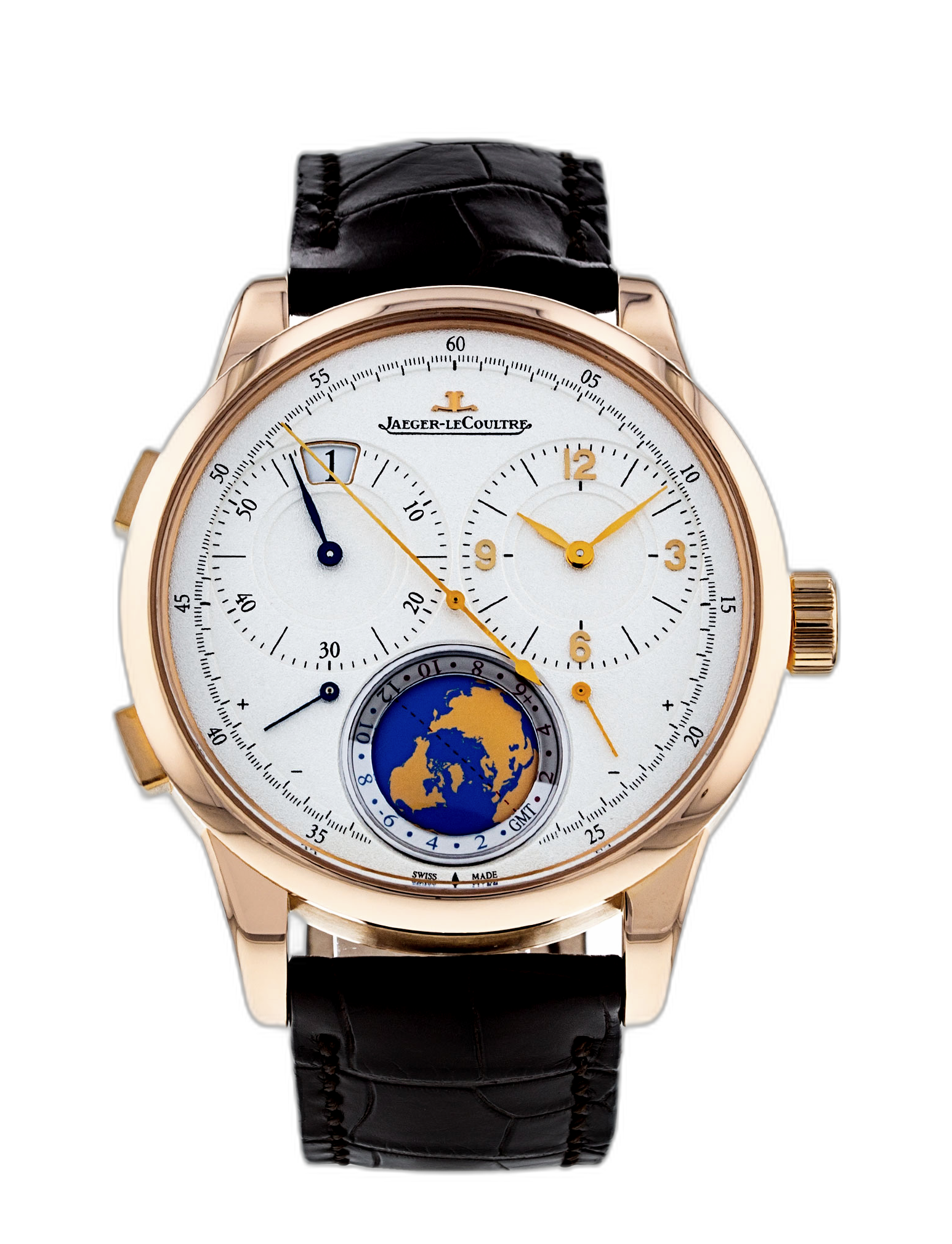 Jaeger LeCoultre Duom tre Unique Travel Time Pink Gold 6062520