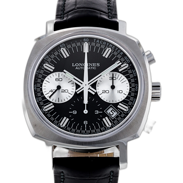 Longines Heritage 1973 Black L2.791.4.52 Price Guide Market