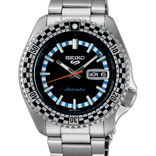 Seiko 5 Sports Black Checker Flag Special Edition SRPK67 Purchase Risk ...