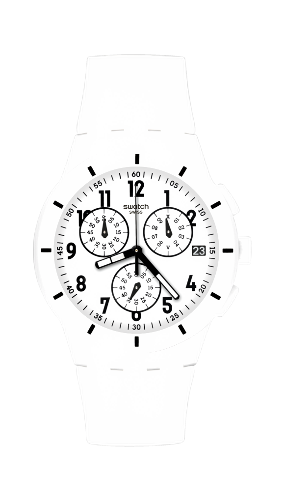 Swatch Twice Again White SUSW402 Price as of May 2026 | WatchCharts