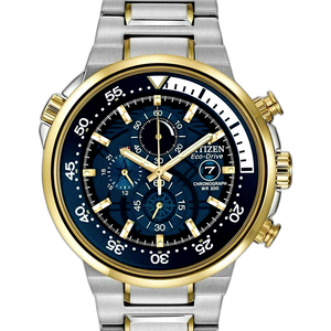 Mens Citizen Endeavor Eco-Drive Chronograph WR200 Watch B612