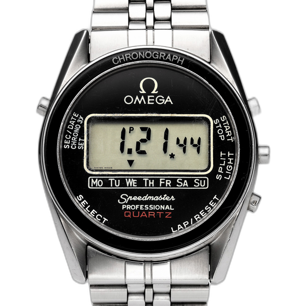 Omega Speedmaster LCD 186.004 Price Guide Market Data