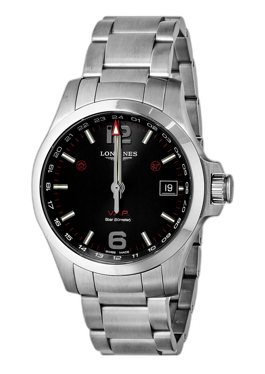 Longines conquest vhp gmt on sale price