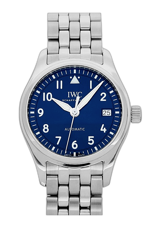 IWC Pilot s Watch 36 Blue 324008 Price Guide Market Data