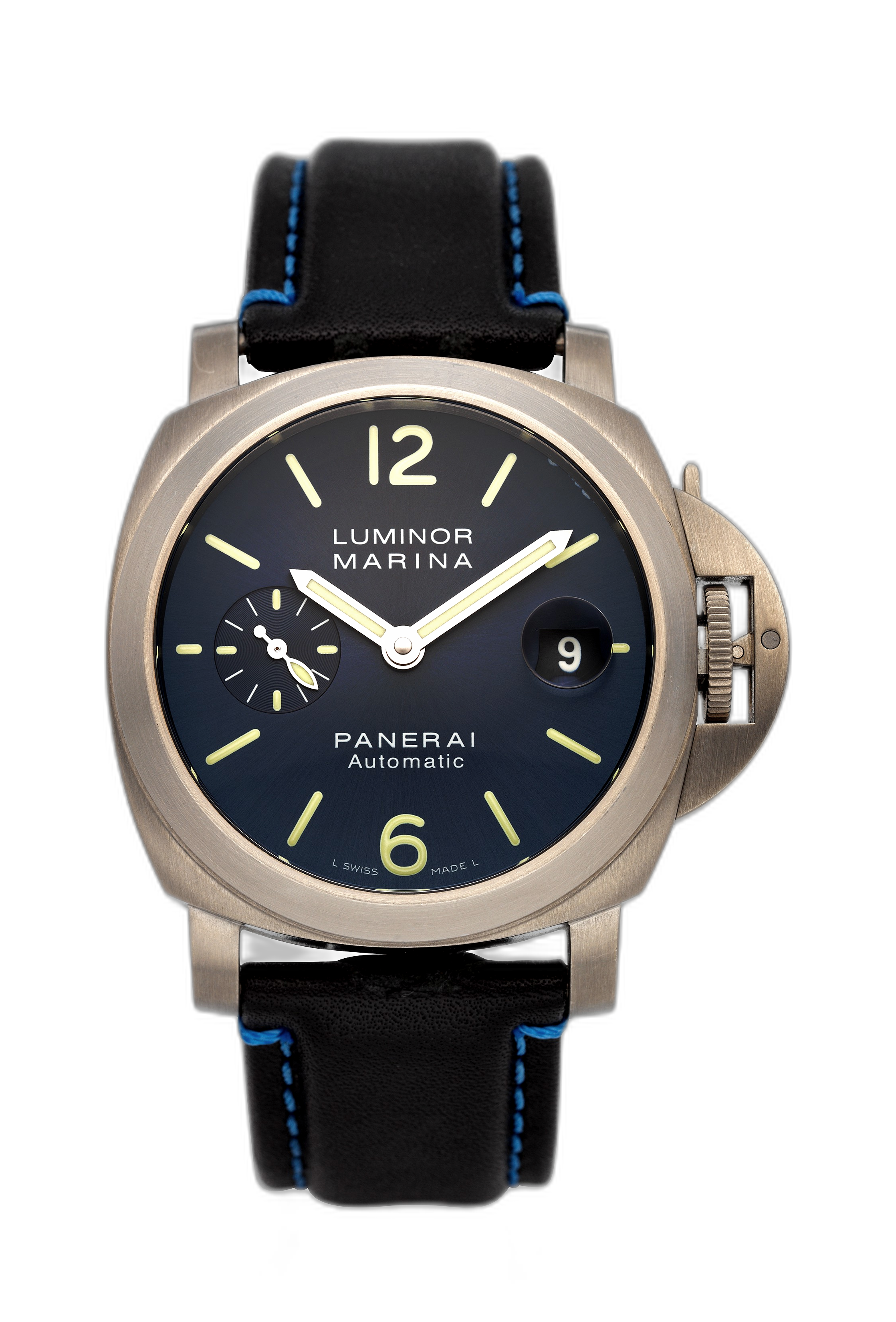 Panerai Luminor Marina Automatic 40mm Titanium Blue PAM282 Price