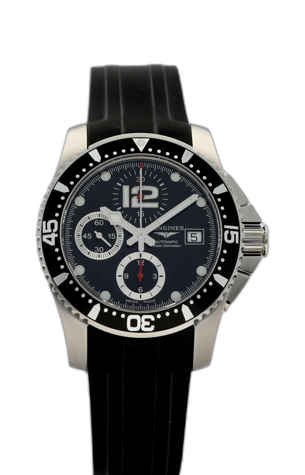 Longines Admiral GMT Black Bracelet (L3.668.4.56) Price Guide