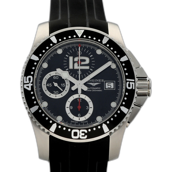 Longines Admiral Chronograph Ceramic L3.667.4.56 Price, Specs, Market  Insights | WatchCharts