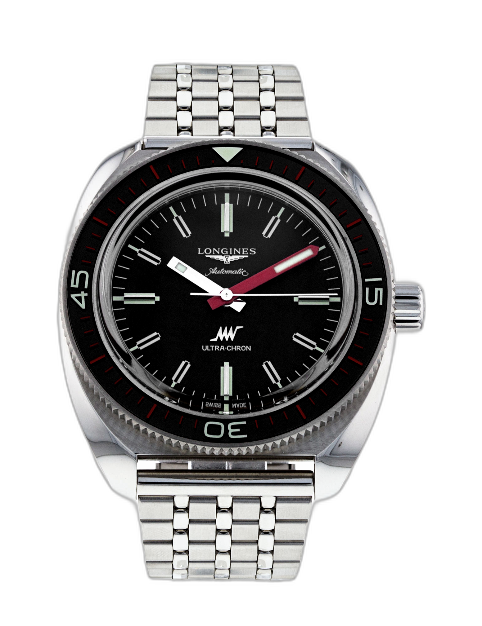 Longines Ultra-Chron Diver Stainless Steel L2.836.4.52 Price as of