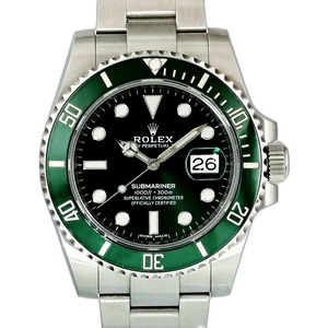 116610LV Hulk Submariner 2014 Full Set Complete with Box and Papers – TPT  Timepiece Trading