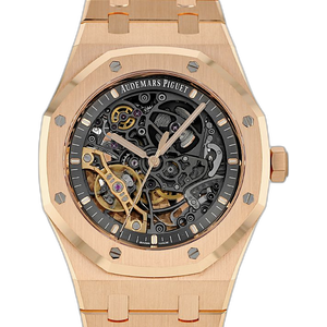 Ap royal oak openworked rose gold hotsell