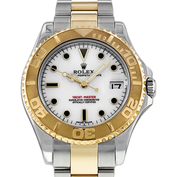 Rolex Yacht-Master 29 Yellow Gold Champagne Dial Oyster 169628 - Brand