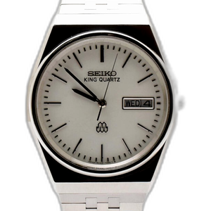SEIKO KING QUARTZ 9443-7000 キングクォーツ ジャンク Vintage Seiko King Quartz Twin 9443 7000 February 1983 JDM Kanji