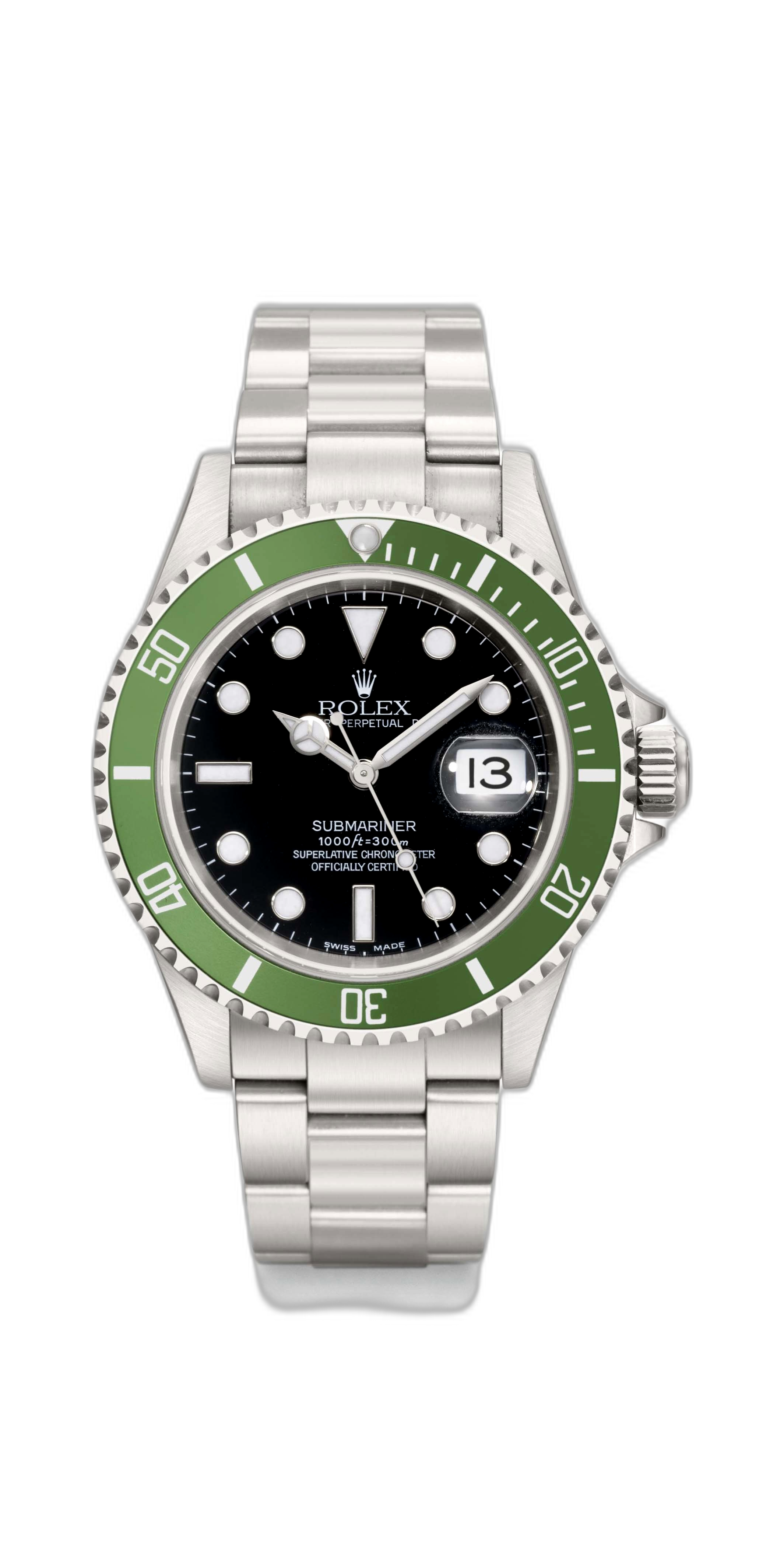 Pre-Owned Rolex Submariner 16610 LV Watch