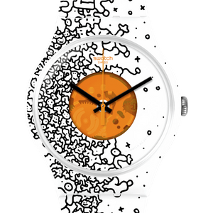 Orange pusher sale swatch