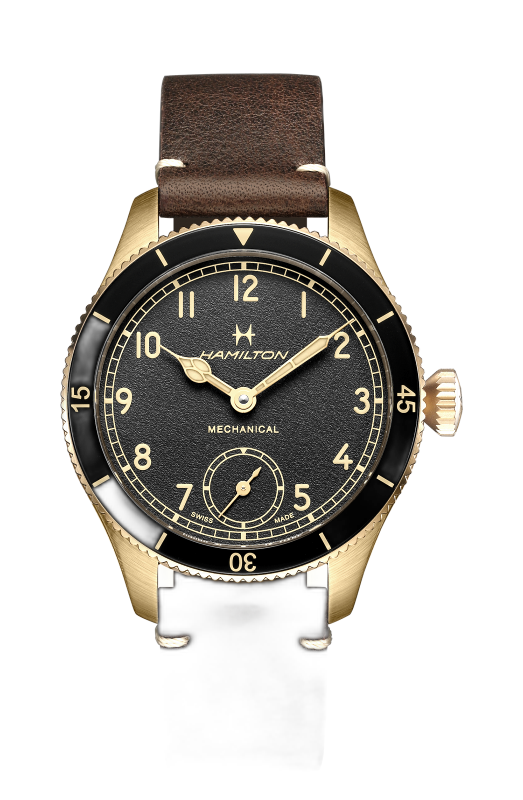Hamilton カーキアビエーションパイロットパイオニアブロンズ