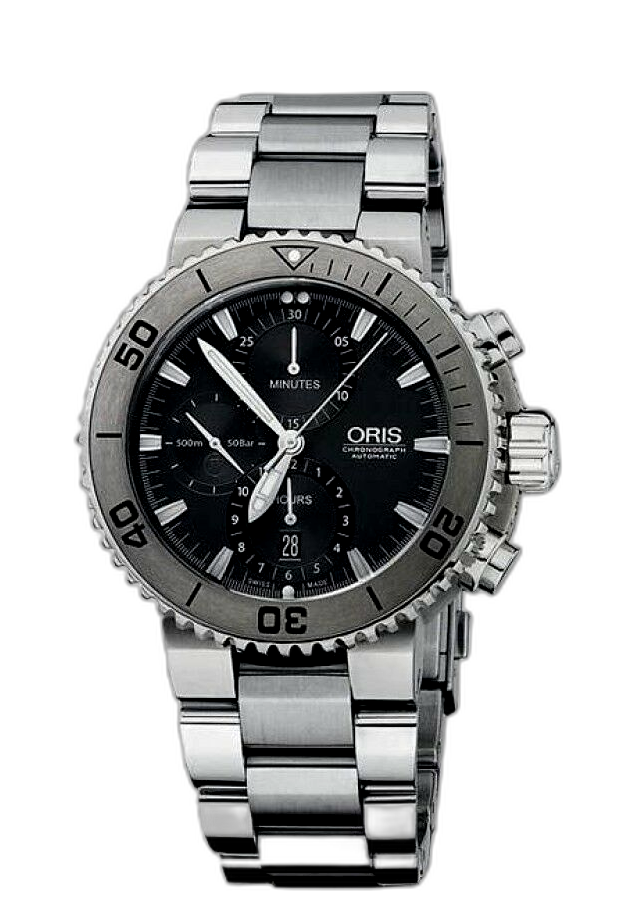 Oris hotsell aquis chronograph