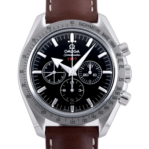 Omega speedmaster broad hotsell arrow 50th anniversary 1957