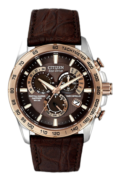 Citizen Eco-Drive Perpetual Calendar Chronograph AT4001-00X Price ...