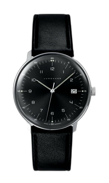 Junghans Max Bill Quartz 38mm Men s Watch Dark Grey Sunray Brush