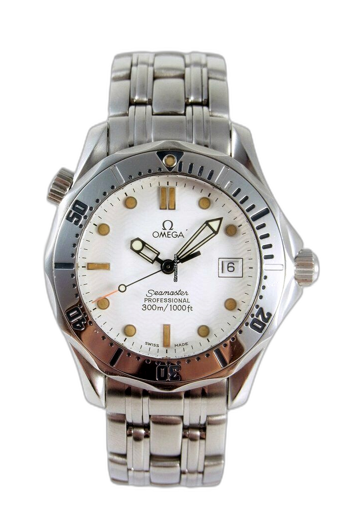 OMEGA Seamaster Professional 300 2562.20 White Dial Quartz Watch