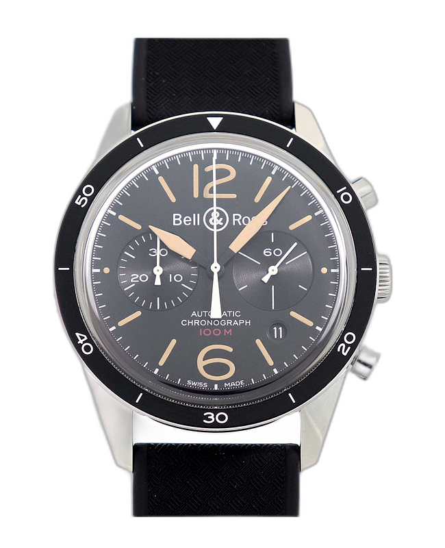 Bell Ross BR 126 Sport Heritage Chronograph BRV126 ST HER SRB