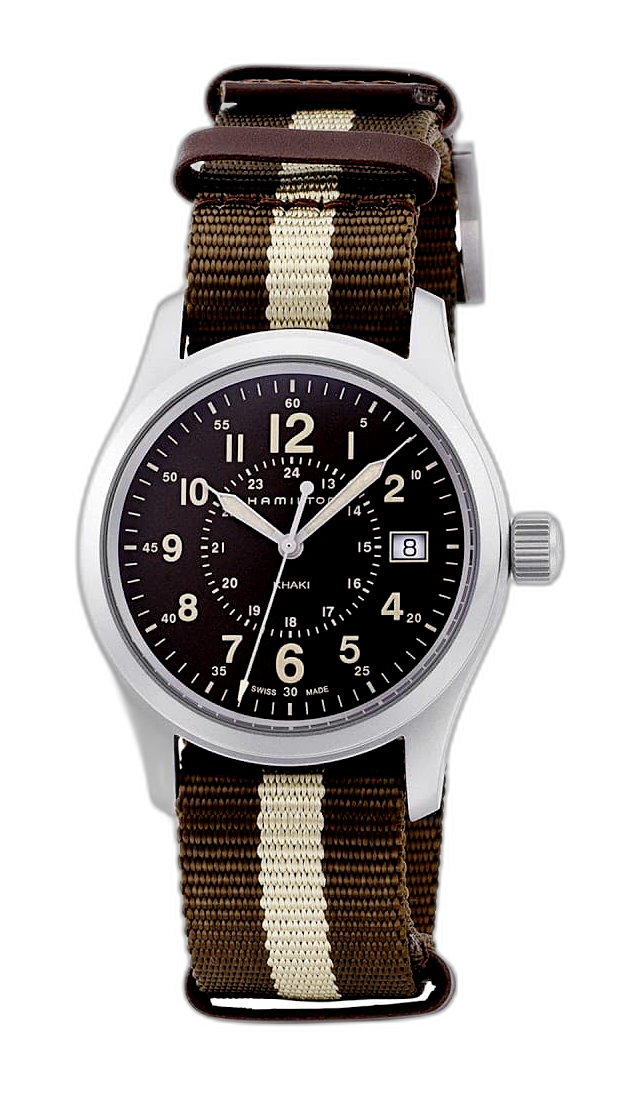 Hamilton Khaki Field Quartz 38 Stainless Steel H68201093 Price, Specs ...