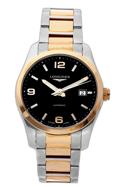 Longines Conquest Classic Automatic 40 Two Tone Black L2.785.5.56