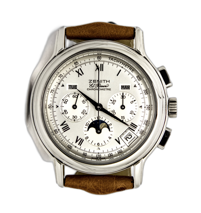 Zenith el primero outlet chronomaster triple calendar moonphase