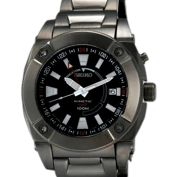 Seiko Kinetic GMT SUN007 Price as of June 2025 | WatchCharts