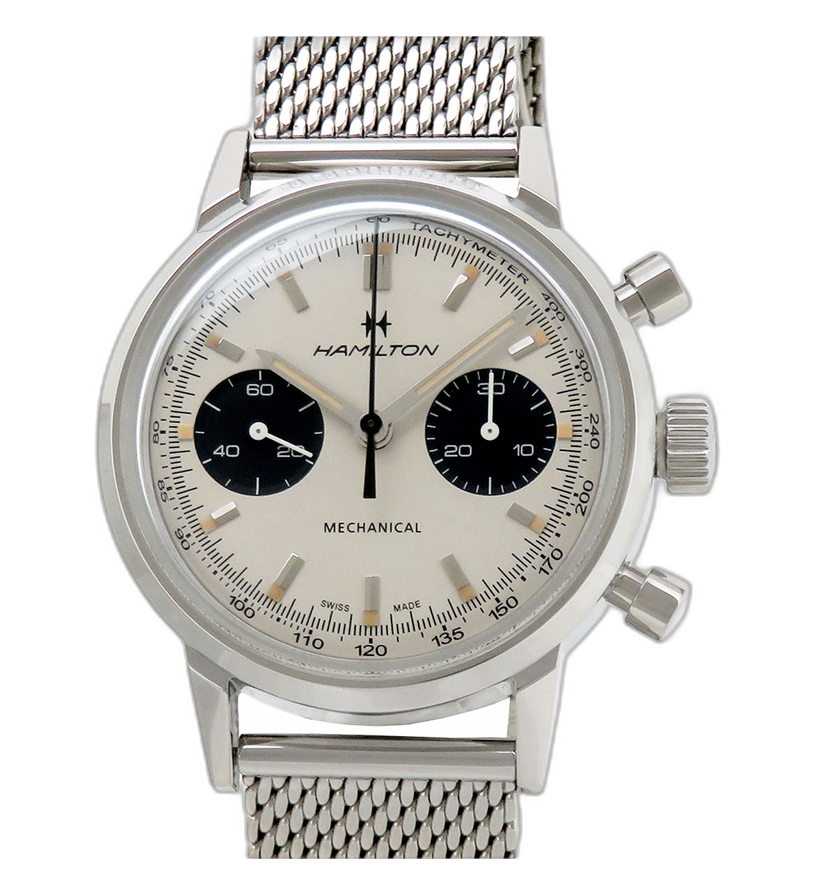 Hamilton Intra-Matic Chronograph H Stainless Steel (H38429110) Price ...