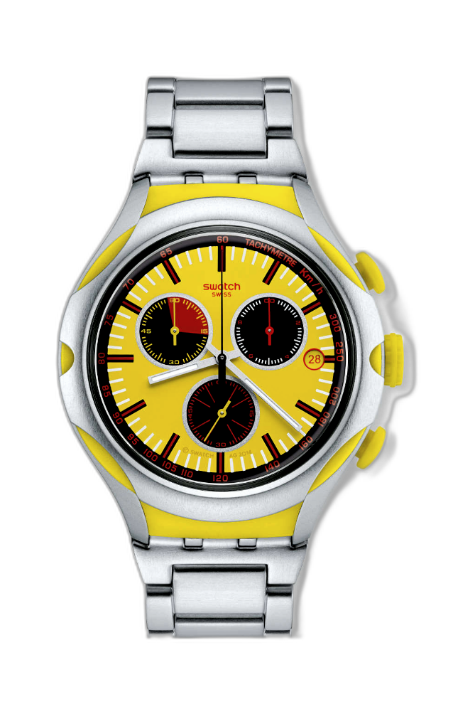 Swatch Lemon Squash YYS4002AG Price as of June 2026 | WatchCharts