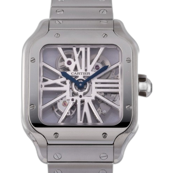 Cartier Santos Large WHSA0015 Price Guide Market Data