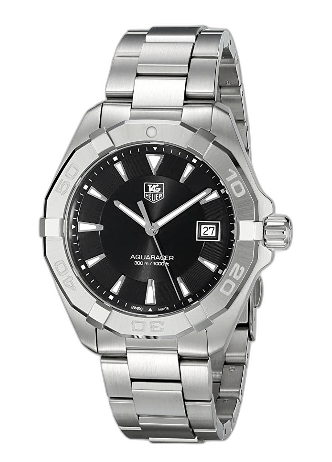 TAG Heuer Aquaracer 300M Quartz 40.5 WAY1110 Price, Specs, Market ...